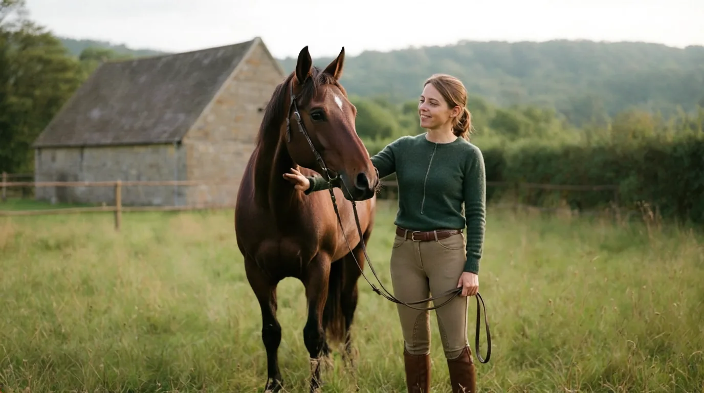 Cours d'équitation à Sainte-Fortunade, Corrèze