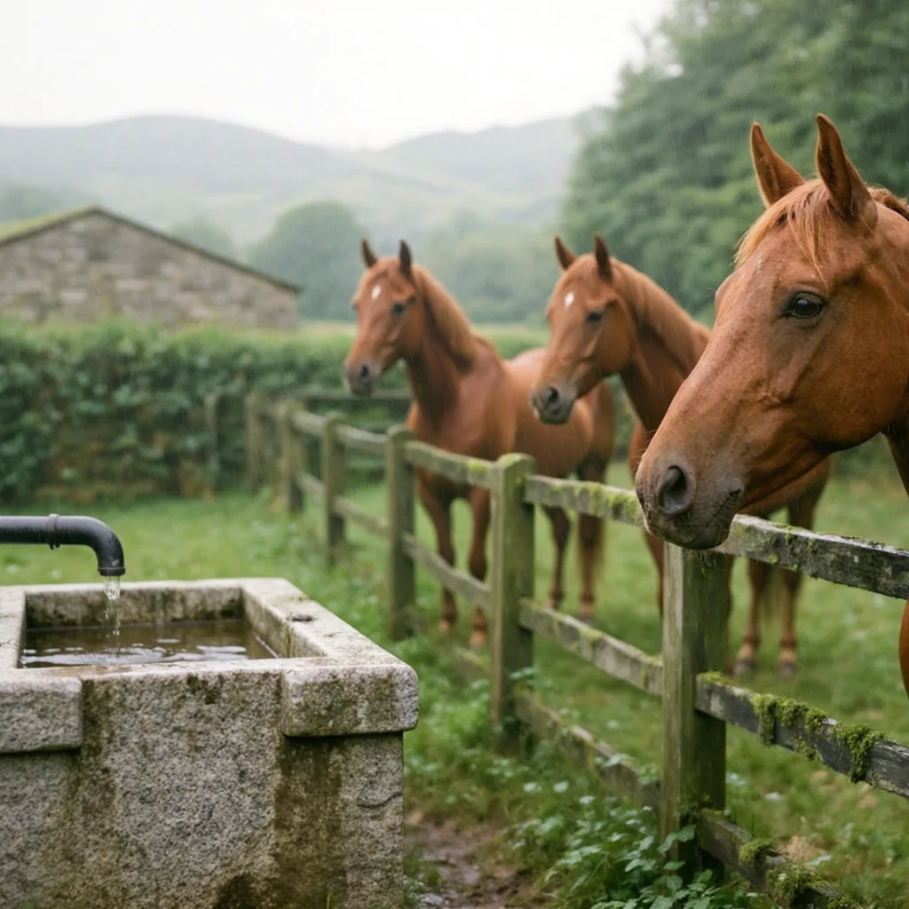 Pension pour chevaux à Sainte-Fortunade, Corrèze